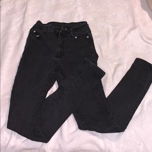 Black Fashion Nova Jeans High Wasted